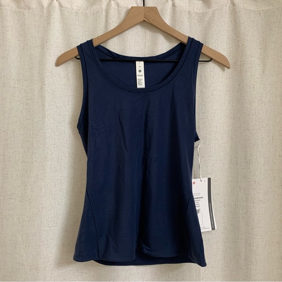 lululemon athletica Tops - Lululemon’s Wundermost Scoop Neck Tank Medium Club Blue